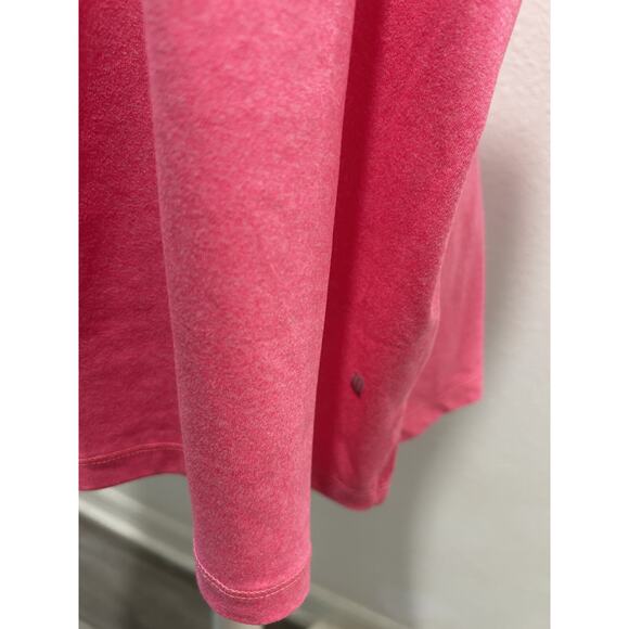 ID Ideology Women's Plus Size Solid Essentials Molten Pink Top Soft New B73 - Picture 5 of 5